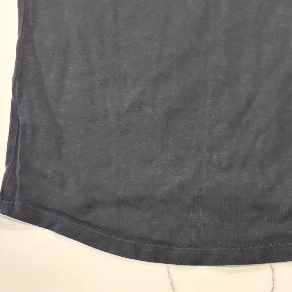 JUSTICE | Black Sequins Girls Long Sleeve Top T Shirt Embellished Size 7